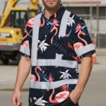 hi-vis-hawaiian-shirt-reflective-tapes-hawaii-flamingo-2-custom-name-d2645.webp