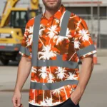 hi-vis-hawaiian-shirt-reflective-tapes-orange-neon-flowers-custom-ca364.webp