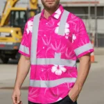 hi-vis-hawaiian-shirt-reflective-tapes-pink-neon-flowers-custom-name-5c917.webp