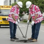 hi-vis-hawaiian-shirt-reflective-tapes-pink-violet-flowers-custom-3c830.webp