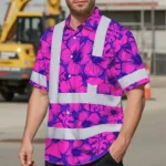 hi-vis-hawaiian-shirt-reflective-tapes-violet-neon-and-pink-flowers-6b453.webp
