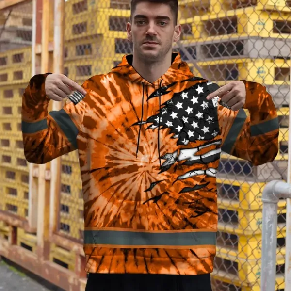 hi-vis-hoodie-reflective-tapes-orange-tie-dye-us-flag-scratch-custom-53b99.webp