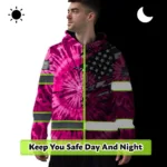 hi-vis-hoodie-reflective-tapes-pink-tie-dye-us-flag-scratch-custom-ea753.webp