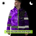 hi-vis-hoodie-reflective-tapes-violet-tie-dye-us-flag-scratch-custom-39a2c.webp