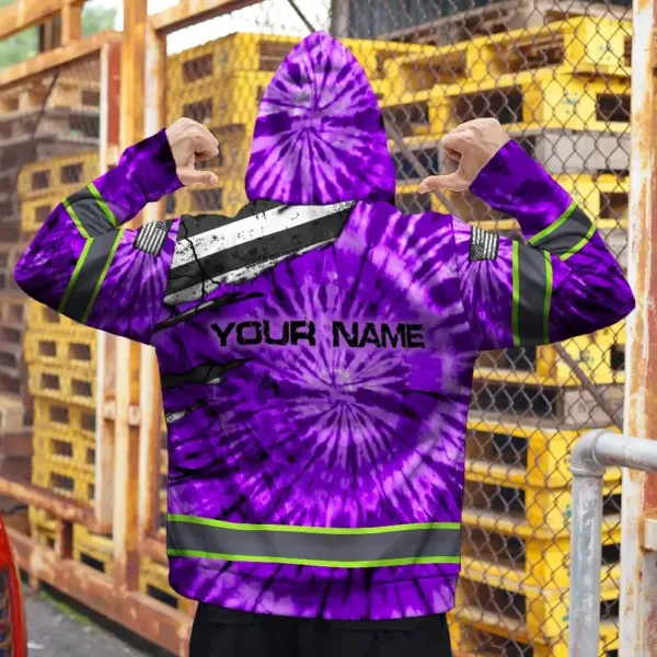 hi-vis-hoodie-reflective-tapes-violet-tie-dye-us-flag-scratch-custom-3bad1.webp