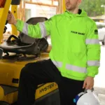hi-vis-jacket-waterproof-and-windproof-unsupervised-green-custom-b6725.webp