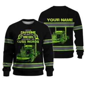 Hi Vis Long Sleeve Shirts Reflective I Run On The Smell Of Diesel