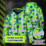 Hi-Vis-Zip-Hoodie-Reflective-Tapes-Blue-Neon-And-Green-Flowers-Custom-Name-Safety-Workwear-For-Workers,-Truckers,-Operators-2