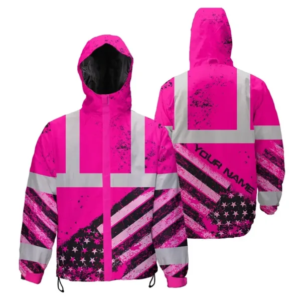hi-vis-jacket-waterproof-reflective-pink-us-flag-paint-custom-name-4ec29.webp