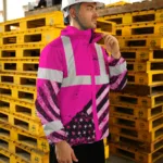 hi-vis-jacket-waterproof-reflective-pink-us-flag-paint-custom-name-5f145.webp