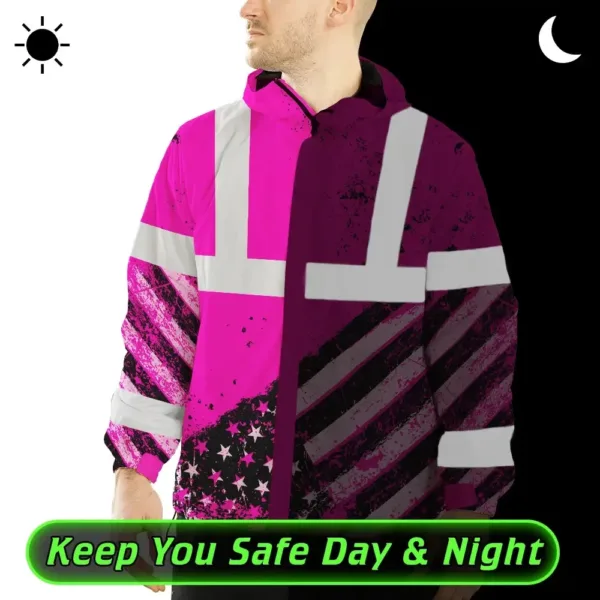 hi-vis-jacket-waterproof-reflective-pink-us-flag-paint-custom-name-6db6a.webp