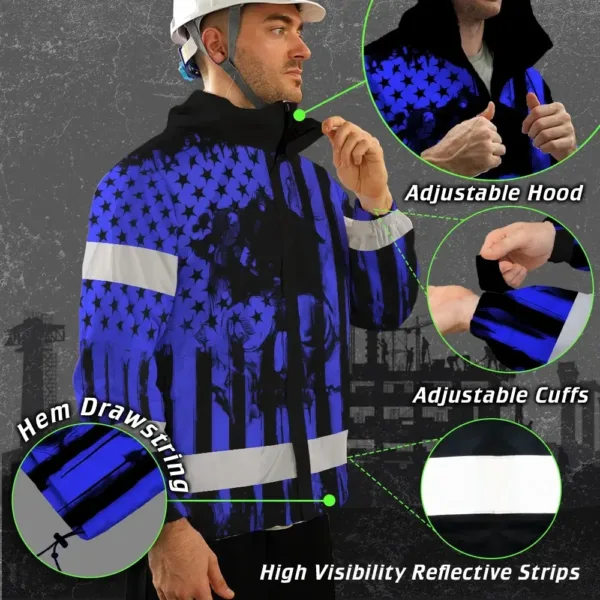 hi-vis-jacket-waterproof-reflective-skull-blue-neon-us-flag-custom-05cf2.webp