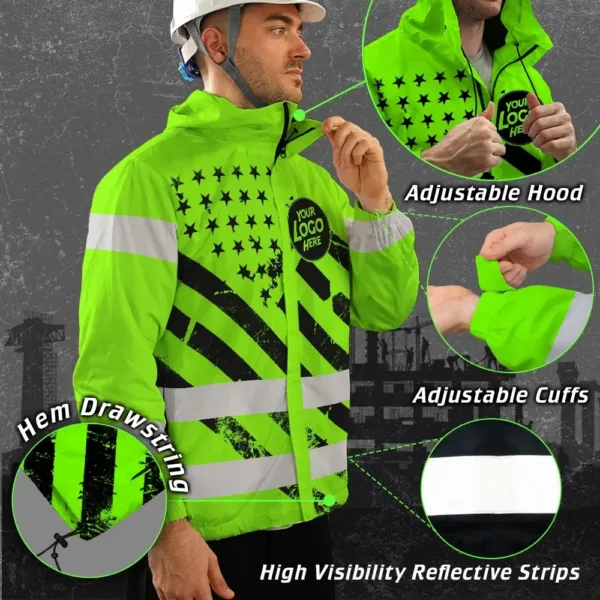 hi-vis-jacket-waterproof-reflective-tapes-black-green-usa-flag-59e5f.webp