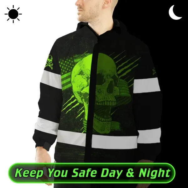 hi-vis-jacket-waterproof-reflective-tapes-green-skull-and-us-flag-a77dc.webp