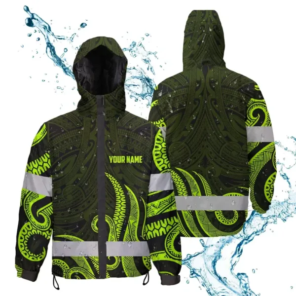 hi-vis-jacket-waterproof-reflective-tapes-hawaiian-polynesian-tribal-0562e.webp