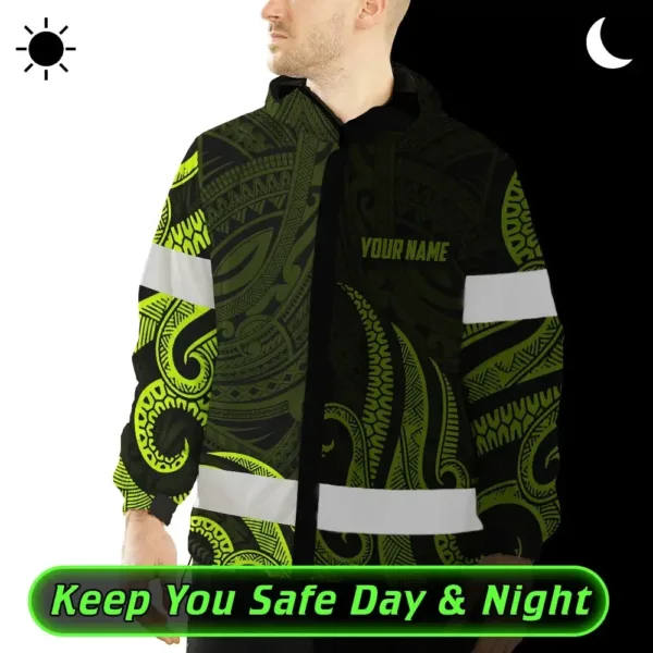 hi-vis-jacket-waterproof-reflective-tapes-hawaiian-polynesian-tribal-39745.webp
