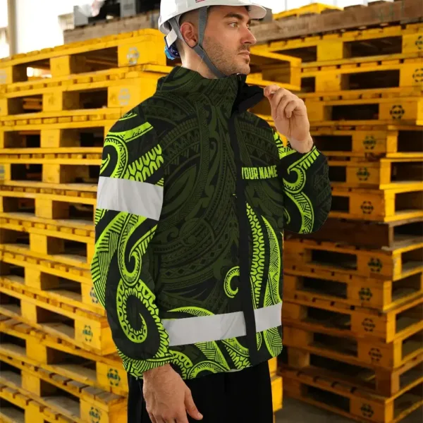 hi-vis-jacket-waterproof-reflective-tapes-hawaiian-polynesian-tribal-e9632.webp