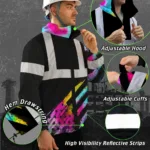 hi-vis-jacket-waterproof-reflective-tapes-rainbow-flag-tie-dye-974e2.webp