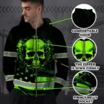 hi-vis-zip-hoodie-reflective-green-neon-skull-usa-flag-custom-name-c8768.webp