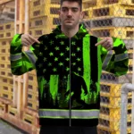 hi-vis-zip-hoodie-reflective-green-usa-flag-with-gorillas-workwear-00631.webp