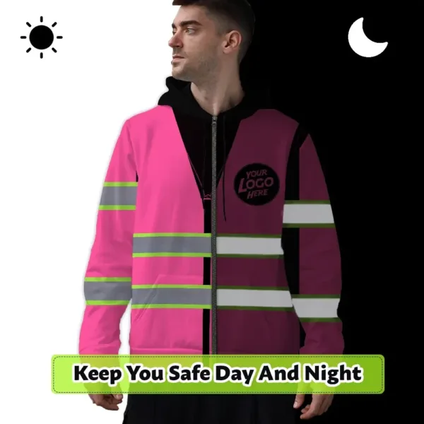 hi-vis-zip-hoodie-reflective-pink-custom-name-and-logo-workwear-763f8.webp
