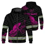 hi-vis-zip-hoodie-reflective-pink-neon-butterfly-hawaii-polynesian-6e2e4.webp
