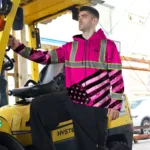 hi-vis-zip-hoodie-reflective-pink-us-flag-paint-custom-name-safety-082fd.webp