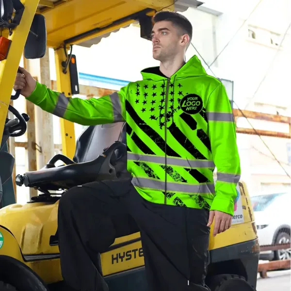 hi-vis-zip-hoodie-reflective-tapes-black-green-usa-flag-custom-name-eac02.webp