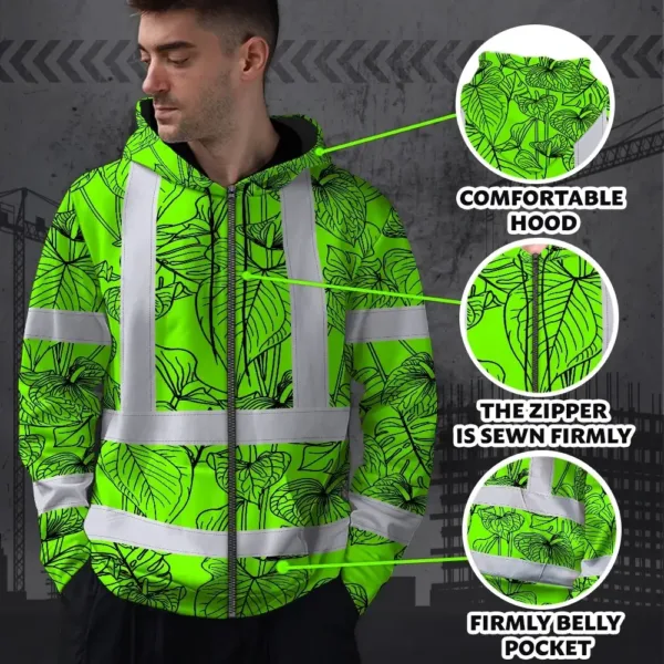 hi-vis-zip-hoodie-reflective-tapes-blue-neon-flowers-custom-name-73b2d.webp