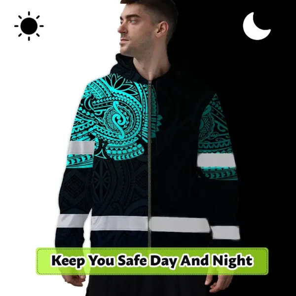 hi-vis-zip-hoodie-reflective-tapes-blue-neon-hawaii-2-custom-name-4955e.webp