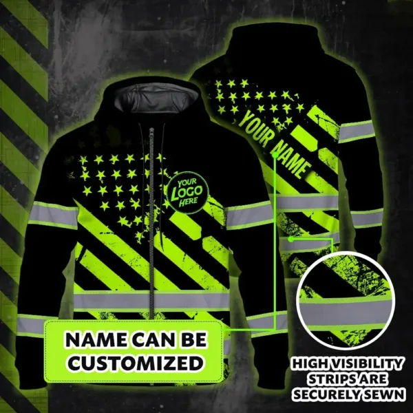 hi-vis-zip-hoodie-reflective-tapes-green-black-usa-flag-custom-name-6e0d3.webp