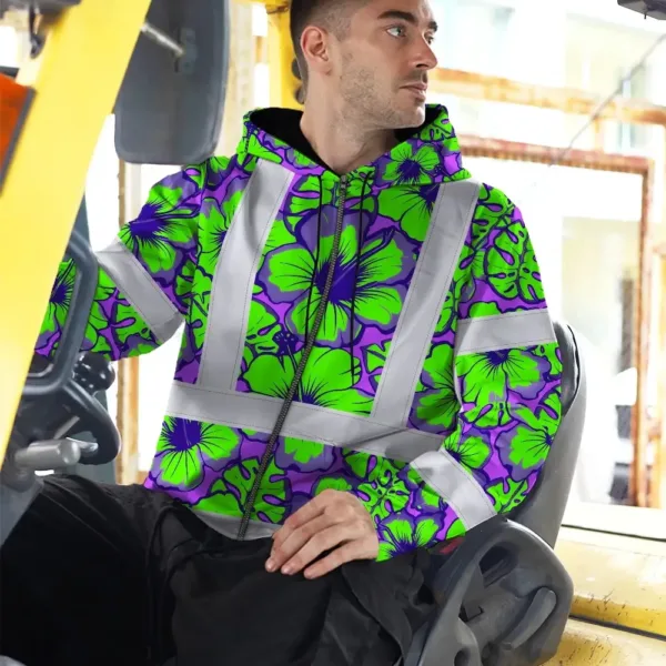hi-vis-zip-hoodie-reflective-tapes-green-neon-and-violet-flowers-3aa12.webp