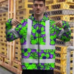 hi-vis-zip-hoodie-reflective-tapes-green-neon-and-violet-flowers-59f82.webp
