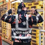 hi-vis-zip-hoodie-reflective-tapes-hawaii-flamingo-2-custom-name-7d4eb.webp