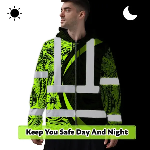 hi-vis-zip-hoodie-reflective-tapes-hawaiian-polynesian-tribal-custom-6d67f.webp