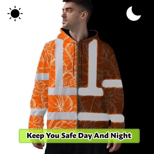 hi-vis-zip-hoodie-reflective-tapes-orange-black-neon-flowers-custom-05419.webp