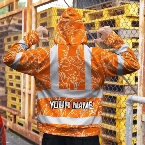 hi-vis-zip-hoodie-reflective-tapes-orange-black-neon-flowers-custom-b8ff5.webp