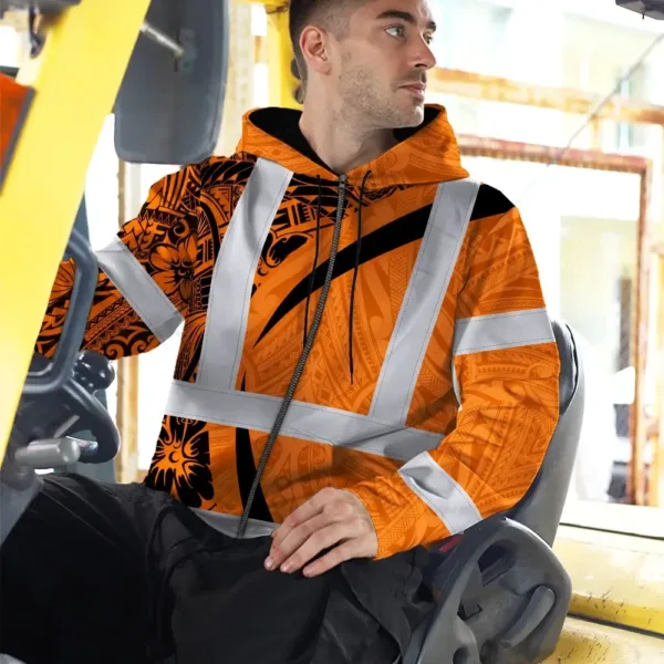 hi-vis-zip-hoodie-reflective-tapes-orange-hawaiian-polynesian-tribal-0e762.webp