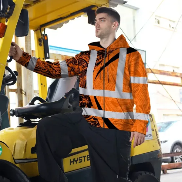 hi-vis-zip-hoodie-reflective-tapes-orange-hawaiian-polynesian-tribal-eb2fb.webp