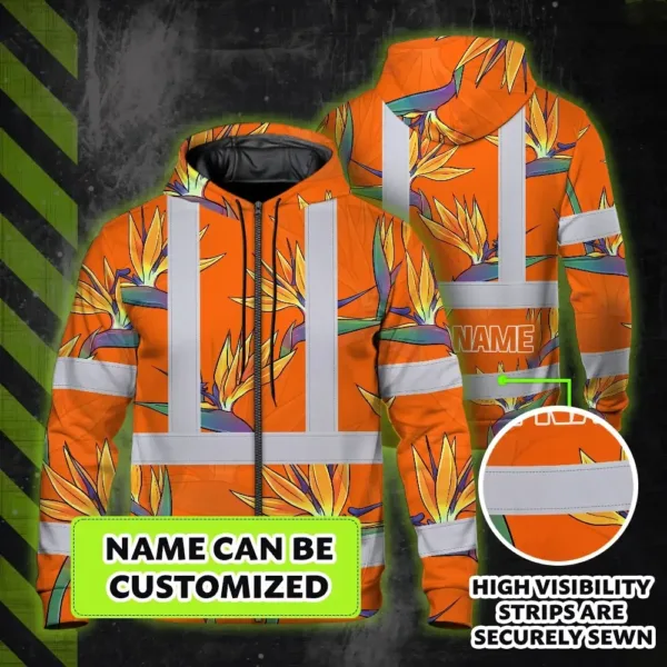 hi-vis-zip-hoodie-reflective-tapes-orange-neon-flowers-custom-name-9a15c.webp