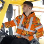 hi-vis-zip-hoodie-reflective-tapes-orange-neon-flowers-custom-name-a0e47.webp