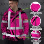 hi-vis-zip-hoodie-reflective-tapes-pink-hawaiian-polynesian-tribal-38599.webp