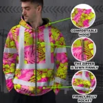 hi-vis-zip-hoodie-reflective-tapes-pink-neon-and-lime-flowers-custom-bd7a8.webp