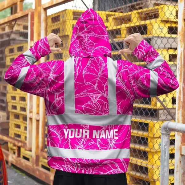 hi-vis-zip-hoodie-reflective-tapes-pink-neon-and-white-flowers-2787c.webp