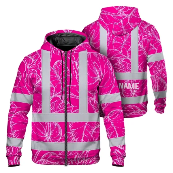 hi-vis-zip-hoodie-reflective-tapes-pink-neon-and-white-flowers-974fc.webp