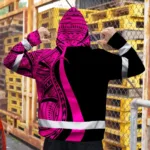 hi-vis-zip-hoodie-reflective-tapes-pink-neon-hawaii-custom-name-415f8.webp