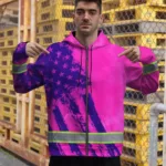 hi-vis-zip-hoodie-reflective-tapes-pink-violet-flag-custom-name-6-55ee7.webp