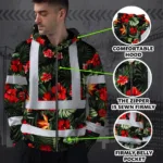 hi-vis-zip-hoodie-reflective-tapes-red-neon-flowers-custom-name-b6841.webp