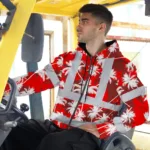 hi-vis-zip-hoodie-reflective-tapes-red-neon-flowers-custom-name-f3d80.webp