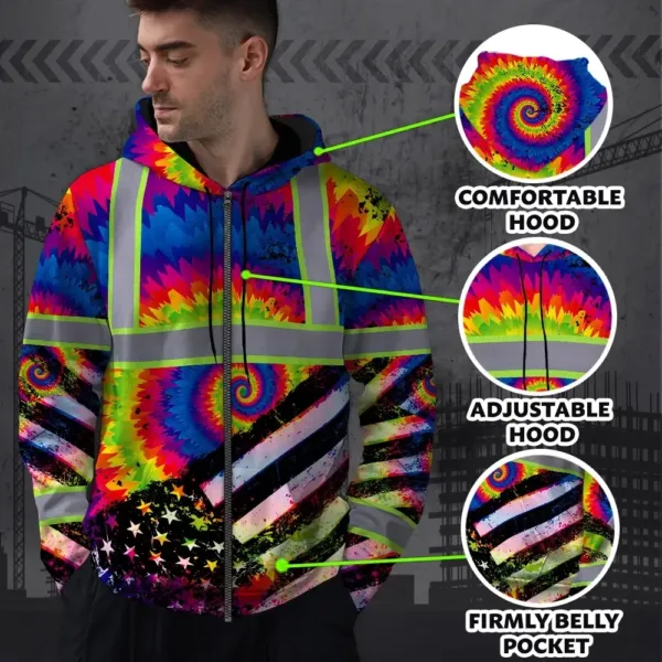 hi-vis-zip-hoodie-reflective-tie-dye-us-flag-paint-custom-name-38dab.webp